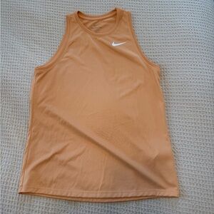 Nike Peach Sleeveless Top